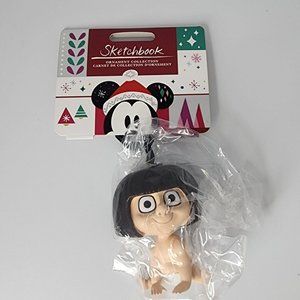 Disney Store Sketchbook Ornament Baby Edna Incredibles 2, 2018 New in box